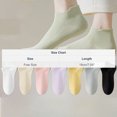 thumbnail image 3 of YTCAMLO Cotton Womens Ankle Socks With Heel Tab, Casual No Show Athletic Socks, Soft Breathable Eyelet Workout Socks, 3 of 6