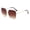 Brown, variant on Only Moment Brown Sunglasses Accessories for Women Polyester Trendy Rectangle Womens Mens Shades Sun Glasses One Size