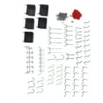 thumbnail image 2 of Pegboard Hook, Durable Wide Application Storage Hooks  For Garage, 2 of 8