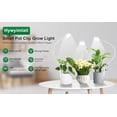 thumbnail image 4 of Full Spectrum LED Pot Clip Grow Light for Succulents & Small Indoor Plants, 4 Dimmable Levels, Auto Timer, White, 1 Pack, 4 of 12