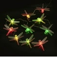 thumbnail image 2 of Hometrends Solar Powered Color-Changing LED Dragonfly String Lights, 10 Count, 2 of 4