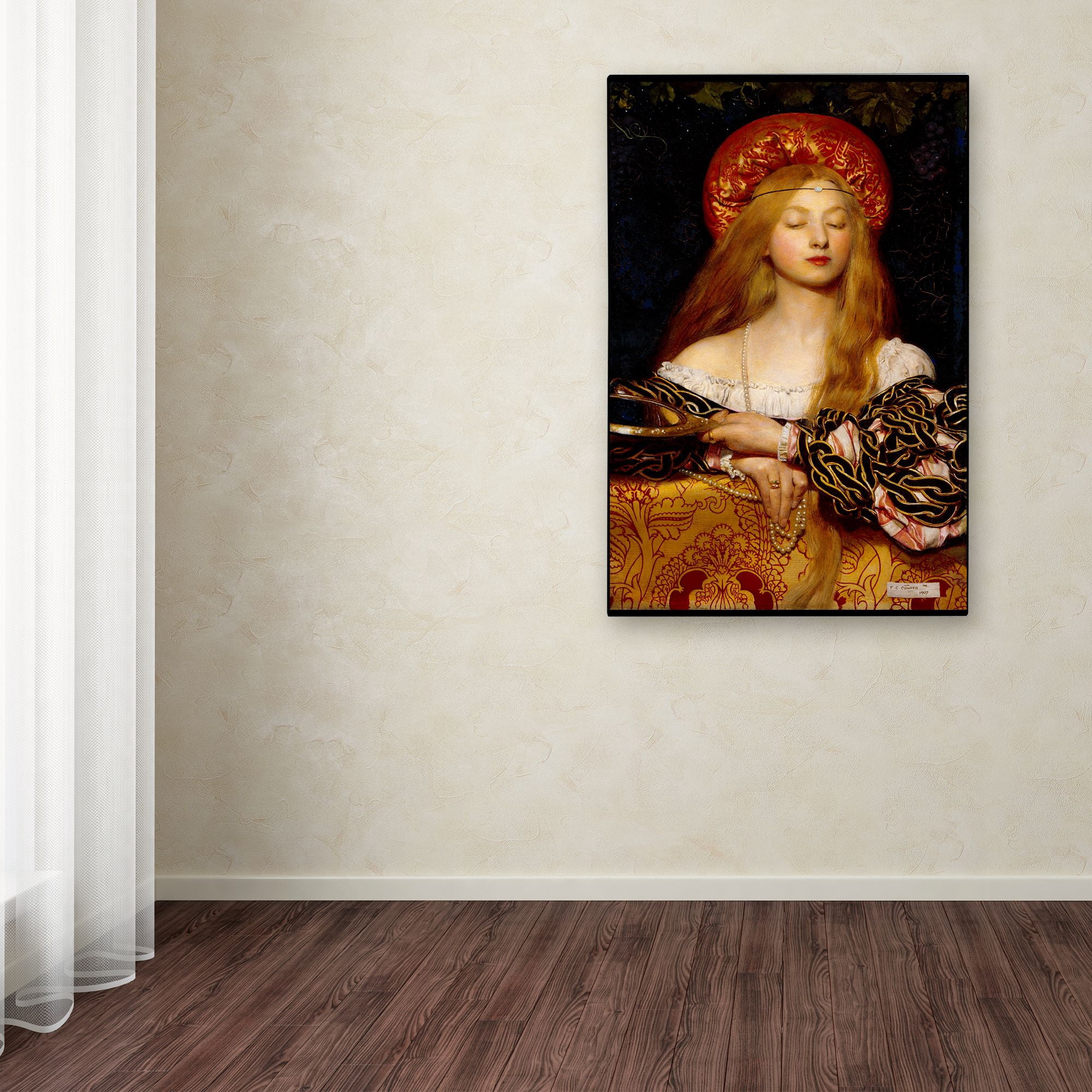 Trademark Fine Art 'Cowper Vanity 197' Canvas Art by Vintage Lavoie
