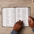 thumbnail image 4 of NKJV Holy Bible, Super Giant Print Reference Bible, Black Genuine Leather, 43,000 Cross References, Red Letter, Comfort , (Hardcover), 4 of 4