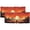 Pattern-4, variant on Western Cowboy Kitchen Valance Curtain Rod Pocket Retro American Flag Horse Desert Sunset Window Treatment Valance Curtains for Bathroom 54 by 18 in, 1 Panel