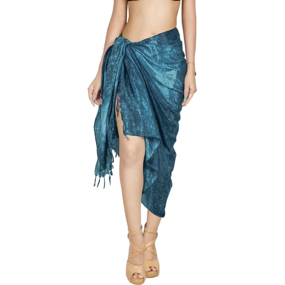 HAPPY BAY Women's Beach Wrap Bikini Wraps Swimwear Cover up Skirt Bathing suit Swimsuit Sarong Coverups for Women One Size Grey_AA57