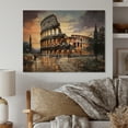 thumbnail image 2 of Designart "Colosseo Beige Italy" Architecture Print on Natural Pine Wood, 2 of 5