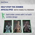 thumbnail image 3 of Benchmaster Zombie Reactive Shooting Targets – 9 Pack Splatter Targets, 3 of 6