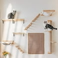 thumbnail image 2 of Cat Wall Shelves - Style B, 2 of 13