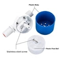 thumbnail image 1 of JIAHAOO 1/2" Plastic Water Level Floating Valve Side Inlet Easy Install For Water Tanks Cooling Towers, 1 of 7
