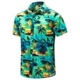 thumbnail image 4 of Camisas de playa con estampado de cocoteros para hombre, ropa con estampado 3D, camisas hawaianas Aloha, camisetas de manga corta Y2K, ropa vintage, blusa con solapa, 4 of 5