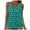 Green, variant on vigerkar Tankini Tops for Women Plus Size Sporty Athletic Swimwear Top Modest Tummy Control Bathing Suit Top No Bottom AG, L
