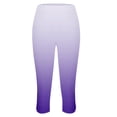 thumbnail image 5 of Wdgfv Lace Leggings for Women 2026 Trendy Plus Size High Waist Capri Cropped Leggings Stretch Tights Holiday Beach Yoga Pants, 5 of 5