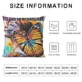 thumbnail image 5 of JEUXUS Butterfly Gifts for Women, 3D Printed Butterflies for Butterfly Lovers Pillowcase White, 5 of 5