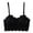 Black, variant on Women's Lace Bralette Soft Wirefree Bra