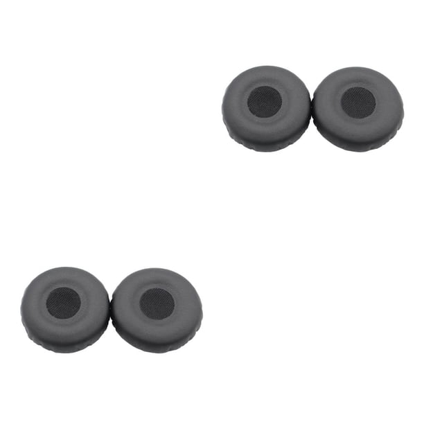 Almohadillas para los oídos Methold cuero esponja Negro 2Conjunto