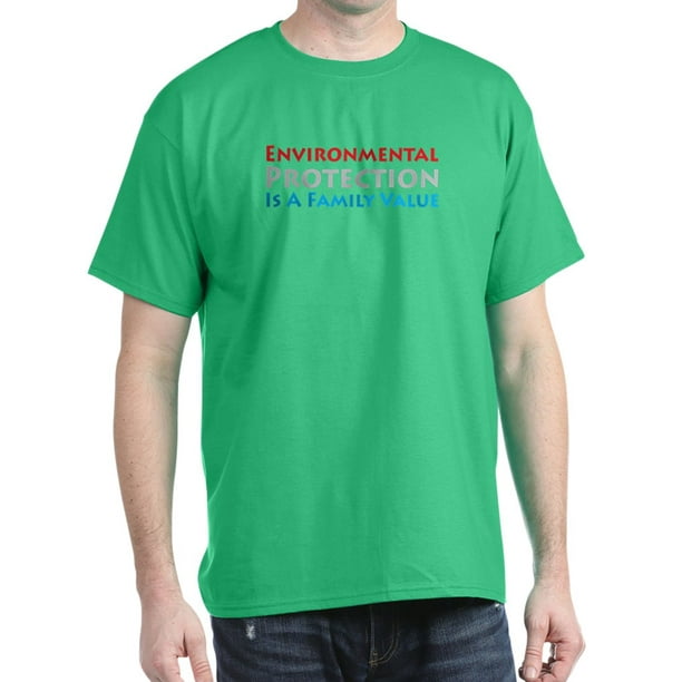 CafePress - CafePress - Environmental Protection Black T Shirt - 100% ...