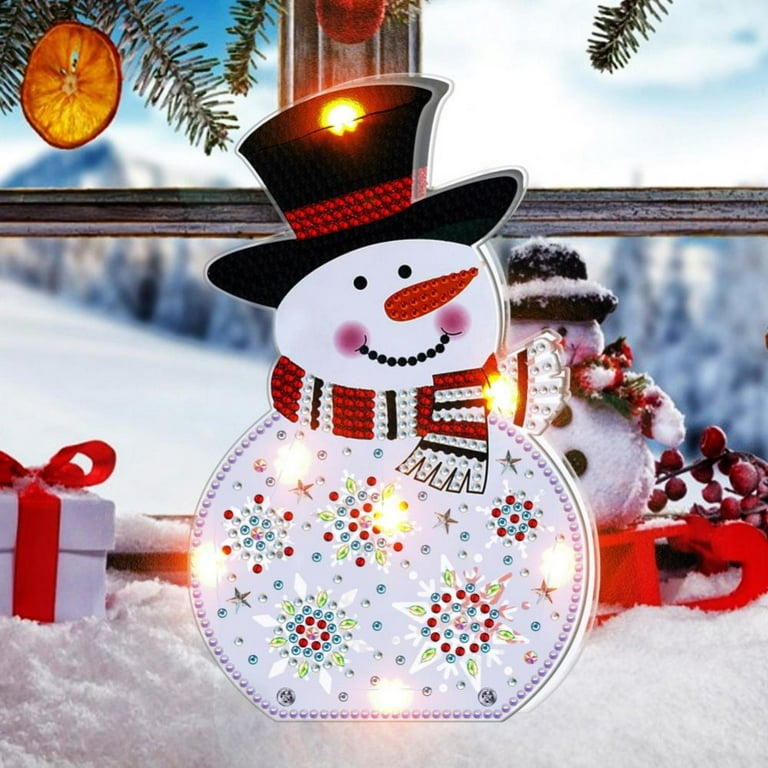 Christmas Ornament Kit Special Shape Rhinestone DIY 5D Diamond