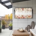 thumbnail image 2 of Outdoor TV Cover 68x42x4.5in, Farmhouses Vintage Eucalyptus Plants Daisy Weatherproof TV Screen Protector with Zipper, Autumn Leaves Outside Television Cover Fits Up to 70-75", 2 of 9