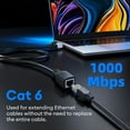 thumbnail image 5 of Dutevolns Cat 6 Ethernet Extension Cable - 1.64ft(2Pack),Cat6 RJ45 Extender Male to Female Network Cable Shielded Computer LAN Connector Patch Cable for Router Modem Smart TV PC Laptop, 5 of 9