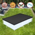 thumbnail image 3 of Bâche de Protection pour Piscine, 259*170cm Bâche Rectangulaire pour Piscine, Bâche Hivernage Piscine hors Sol, Couverture de Piscine Pliable et Imperméable étanche à l'eau et à la Poussière, 3 of 5