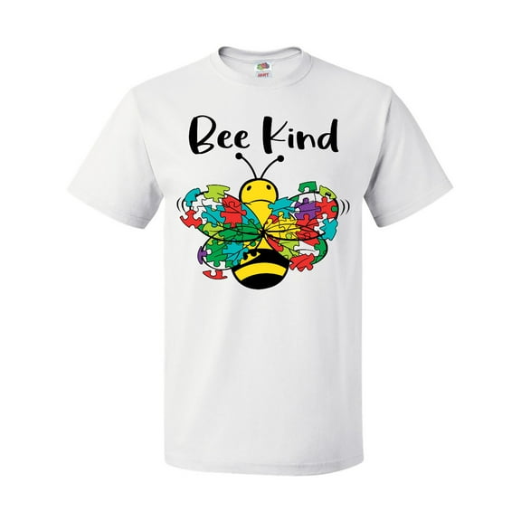 Inktastic Autism Awareness Bee Kind T-Shirt