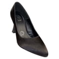 thumbnail image 1 of ZAPATILLA DE VESTIR LEON MUJER NEGRO SATIN 4908 LEON  4908p, 1 of 4