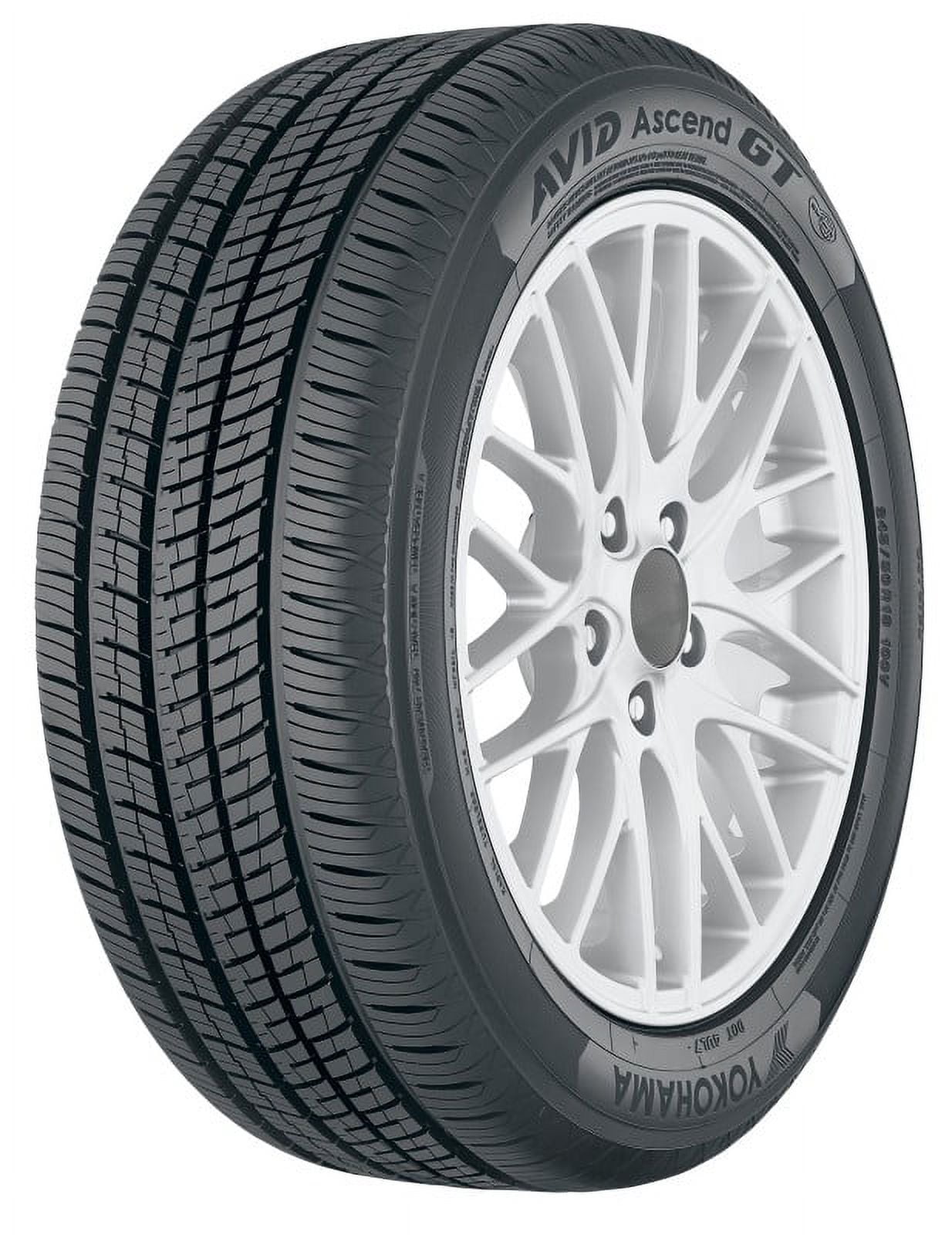 Set of 2 Yokohama Avid Ascend GT 185/65R15 88H Tires Fits: 2017