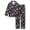 Navy & Festival Puppy, variant on Silky Satin Pajamas for Big/Teen Girls Beige & Pink Leopard 2 PC Comfy Long Sleeves Teen Nightwear PJ Size 8