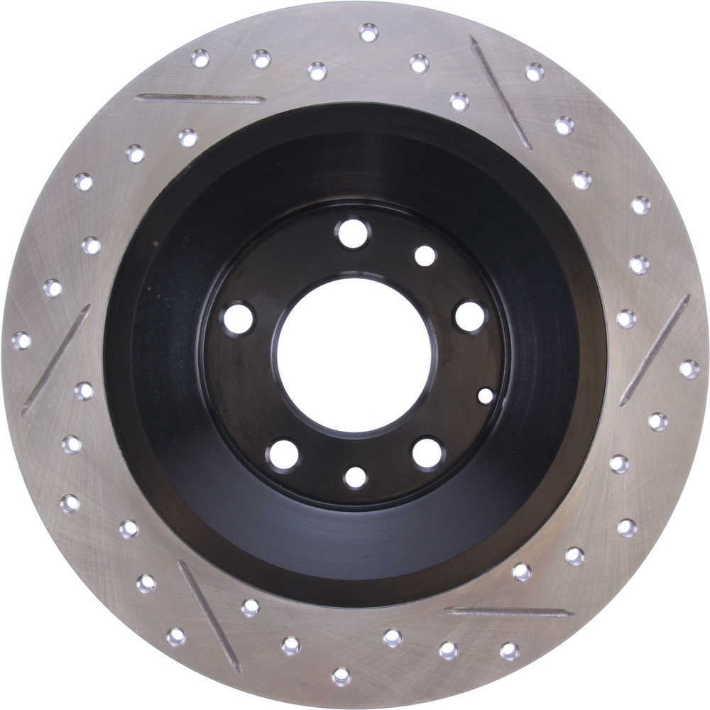 StopTech 06-07 Mazda Tribute 6 Slotted & Drilled Right Rear Rotor