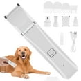 thumbnail image 2 of Dogs Hair Clippers Grooming Kit with Nail Grinder Low Noise Dog Grooming Clipper Kit Cordless Electric Pet Clippers 4-in-1Dog Hair Trimmer with 4 Interchangeable Blade Head, 2 of 9