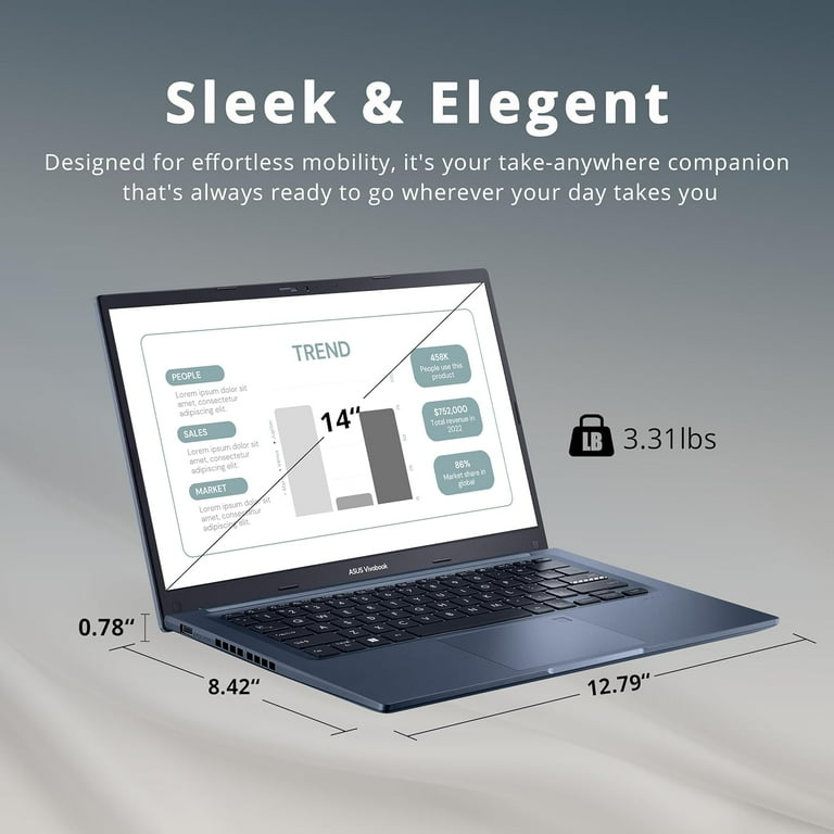 ASUS Vivobook 14 Laptop, 14