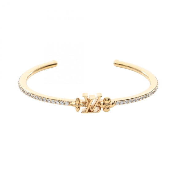 Pre-Owned Louis Vuitton LOUIS VUITTON Rigid LV Iconic Bangle Accessory GP (Gold Plated) Women's...