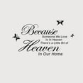 thumbnail image 2 of Wall Sticker English Letter Butterfly Pattern Removable Wall Decal Wall Decor for Living Room, 2 of 3