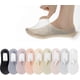 thumbnail image 1 of 9 Pairs Invisible Non-slip Ice Silk Socks, Thin Breathable Low Cut Inner Socks For Women Ultra Low Cut Liner Socks, 1 of 5