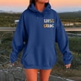 thumbnail image 2 of Yuannlog Womens Hoodies Casual School Season Stylish Back To School Print Sweatshirts Cozy Fleece Outerwear Fleece Pullover Tops Comfy, 2 of 6