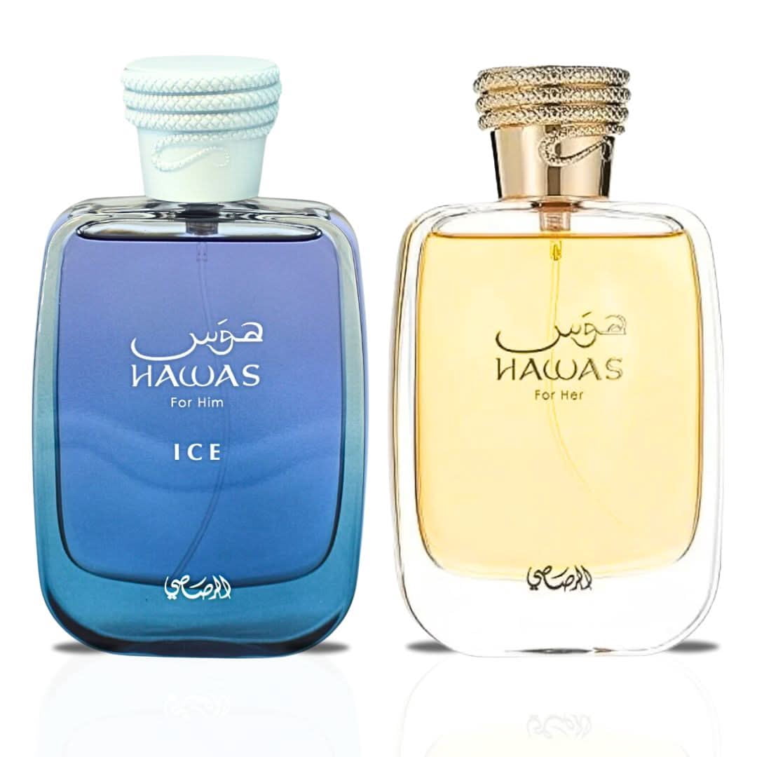 Hawas Ice EDP 100ML (3.4 OZ) By RASASI | Long Lasting, Exquisite