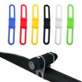 thumbnail image 1 of HEVIRGO 3 Pcs Bande de Caoutchouc Légère pour Vélo, Flexibilité, Silicone Multifonctionnel, Rouge, 1 of 10