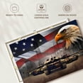 thumbnail image 6 of Elephant Stock In God We Trust Wall Art - Horizontal Canvas Wall Art - Living Room Wall Decor - Our America Canvas - Gray And Brown Decor - 12" x 8", 6 of 8