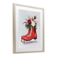 thumbnail image 2 of Stupell Industries French Country Floral Ice Skates Birch Framed Print Under Glass, 17 x 21, by The Prints Vibe, 2 of 8