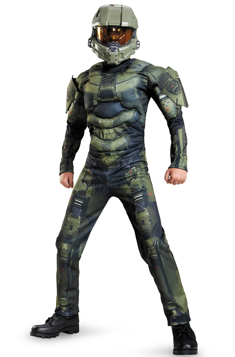 Halo Master Chief Classic Muscle Child Dress Up / Halloween Costume ...