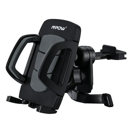 Plus Phone Cradle - Mpow Grip Air Vent Car Mount Holder Cradle with Quick Release/Lock Button, 360 Degrees Rotation, Easy Installation for iPhone/Samsung Series and more