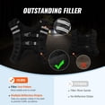 thumbnail image 4 of Chaleco pesado VEVOR de 9 kg con banda reflectante para hombres y mujeres, 4 of 9
