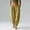 Yellow, variant on Women Full Length Pants Baeitkot Women Solid Color with Elastic Waist Casual Clothes Pockets Full Length Pants Brown XXL