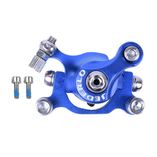 Freno De Disco De Scooter Eléctrico De Aleación De Aluminio Para Bicicleta Plegable Izquierda Azul Sunnimix freno de disco de scooter