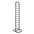 thumbnail image 1 of Econoco A306-B 73 in. Ladder Tower, Black - Semigloss, 1 of 1