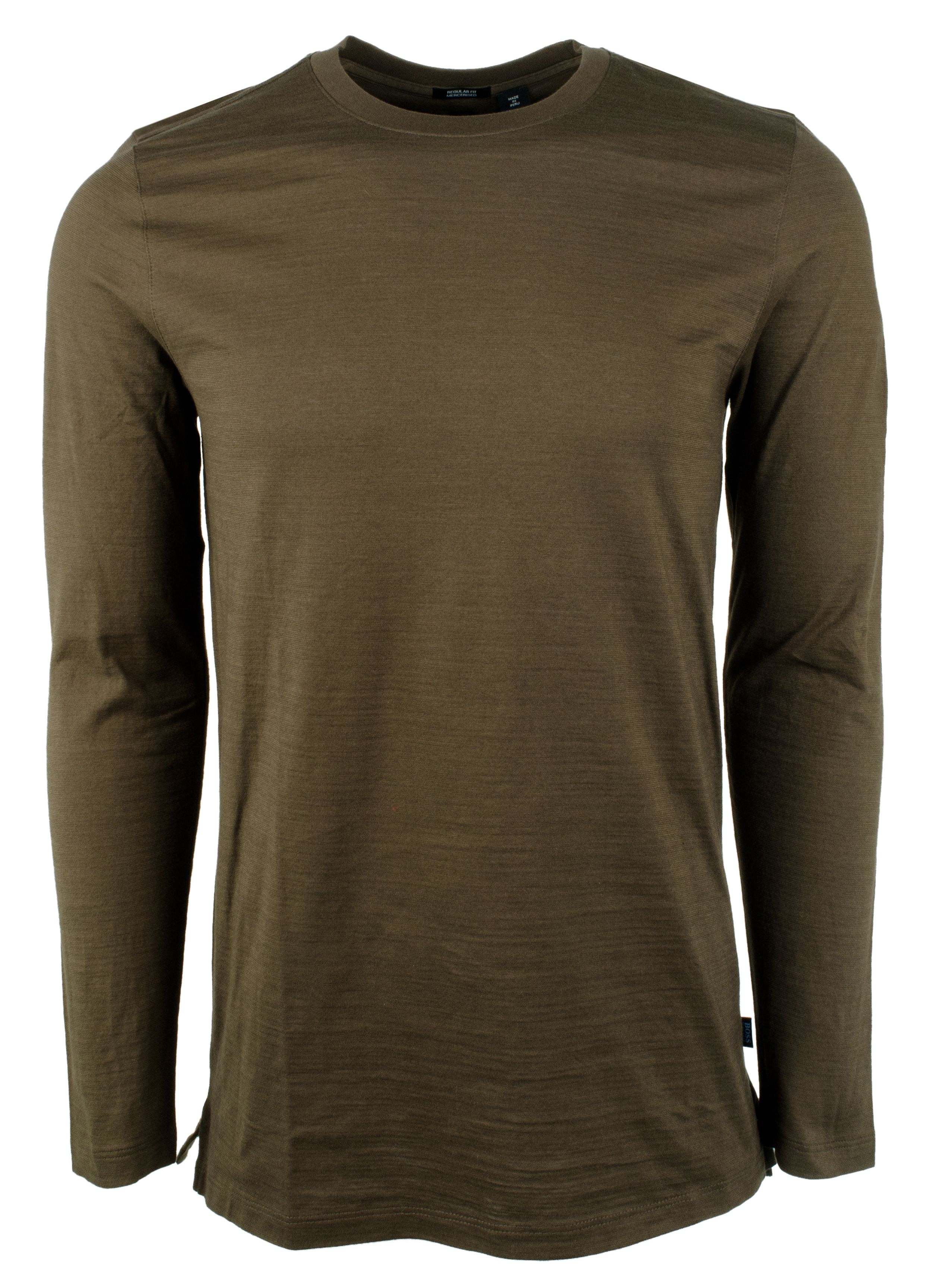 hugo boss men's long sleeve t shirt