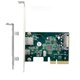 thumbnail image 1 of Tarjeta de expansión adaptadora PCI-E 4x a USB3.1 CC/AC/AA,AC, 1 of 5