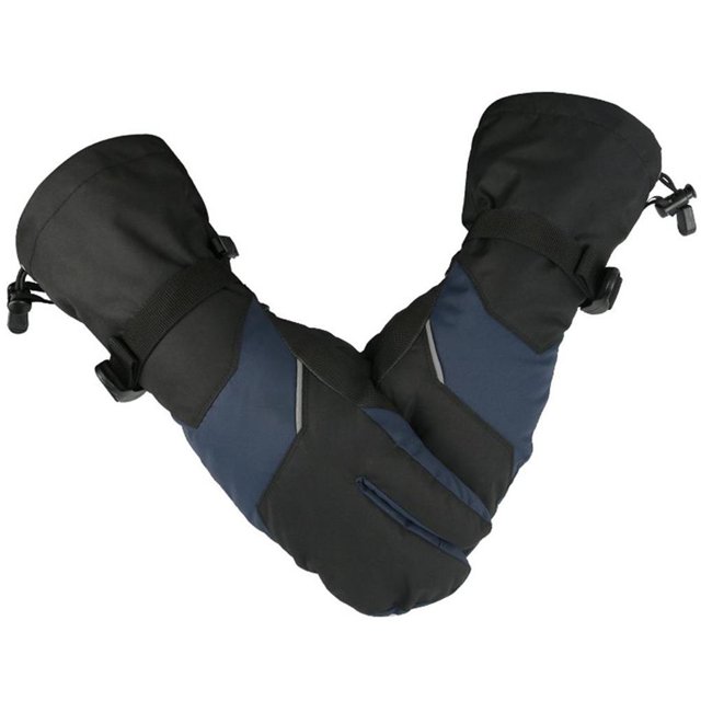 Advancent Invierno 3 dedos mitones de esquí guante de nieve impermeable pantalla táctil transpirable guante de Snowboard para hombres mujeres ciclismo al Escalada No.1 Advancent OD016009-01