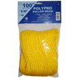 thumbnail image 1 of Cuerda de polipropileno trenzada hueca de 1/4 de pulgada por 100 pies, color amarillo, 1 of 1