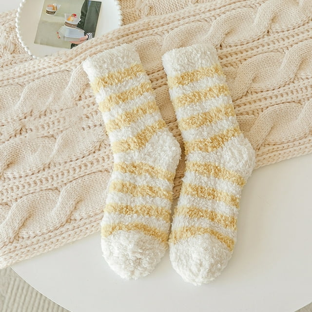 Warm Christmas Fashion Windproof Printing Mid Tube Socks Long Tube Cotton